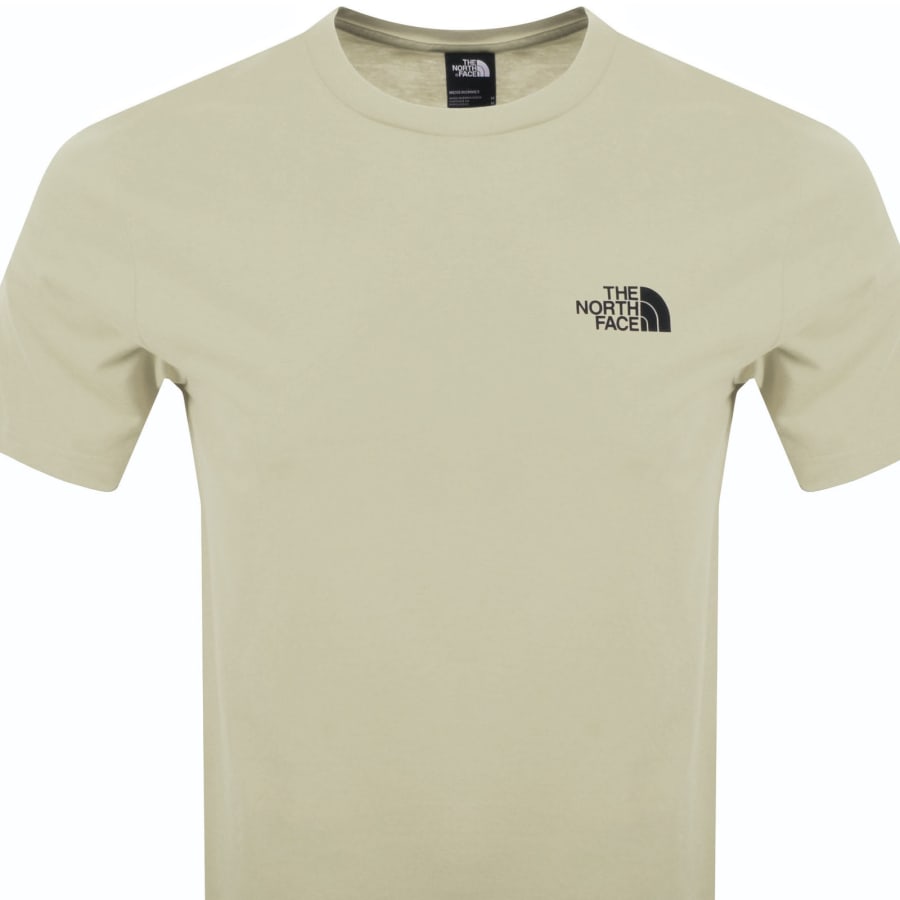The North Face Simple Dome T Shirt Beige | Mainline Menswear